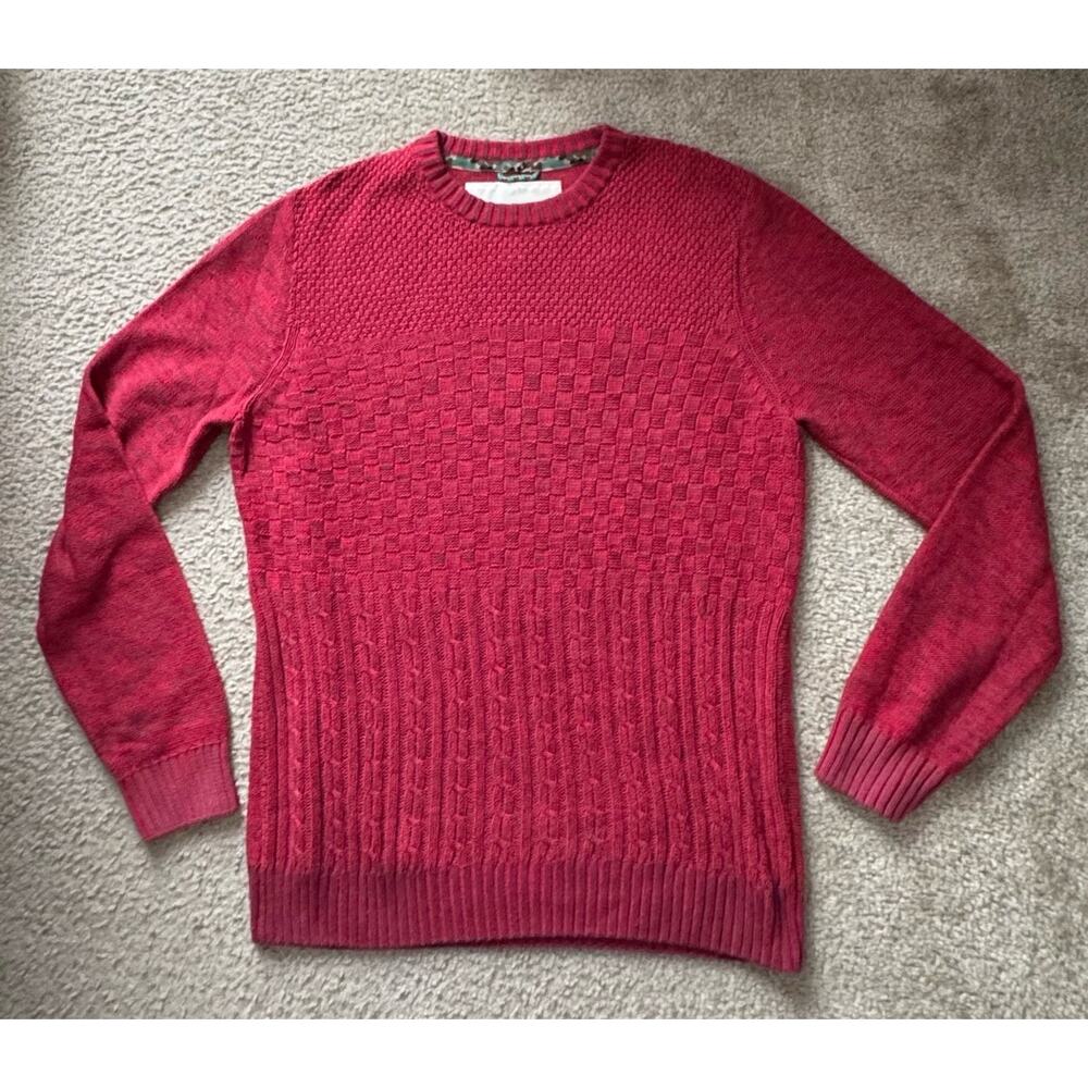 Koto Sweater Womens Medium Anthropologie Cableknit Holidays Cabincore Earthy Top